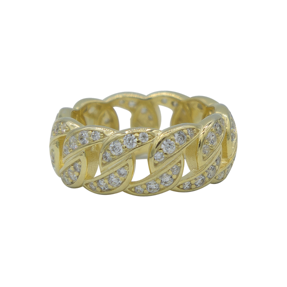 Gold Link Ring