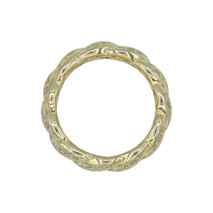 Gold Link Ring