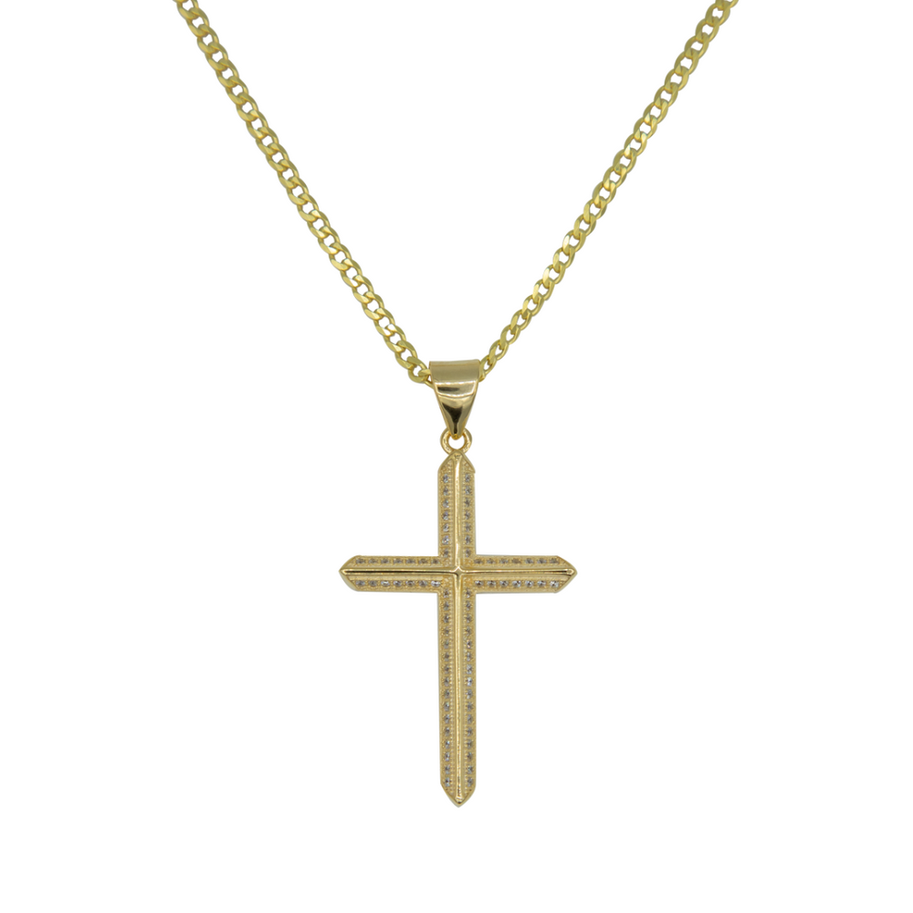 Slim Cross Necklace